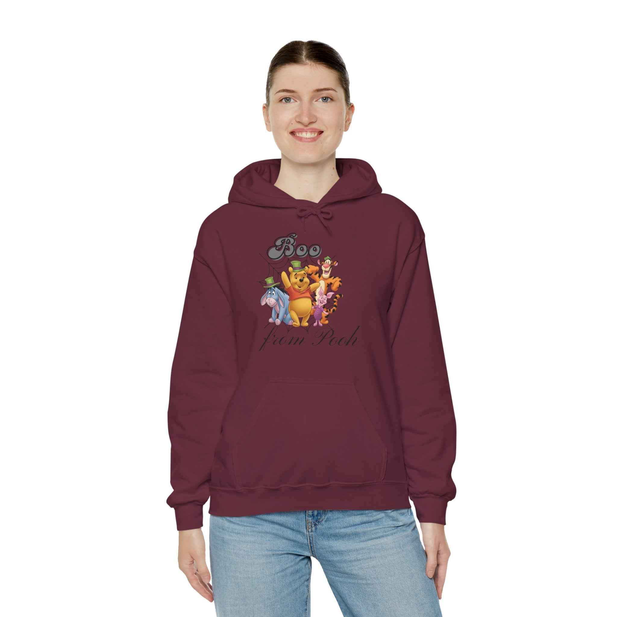 Hoodie - Boo from Pooh Halloween Hoodie Design