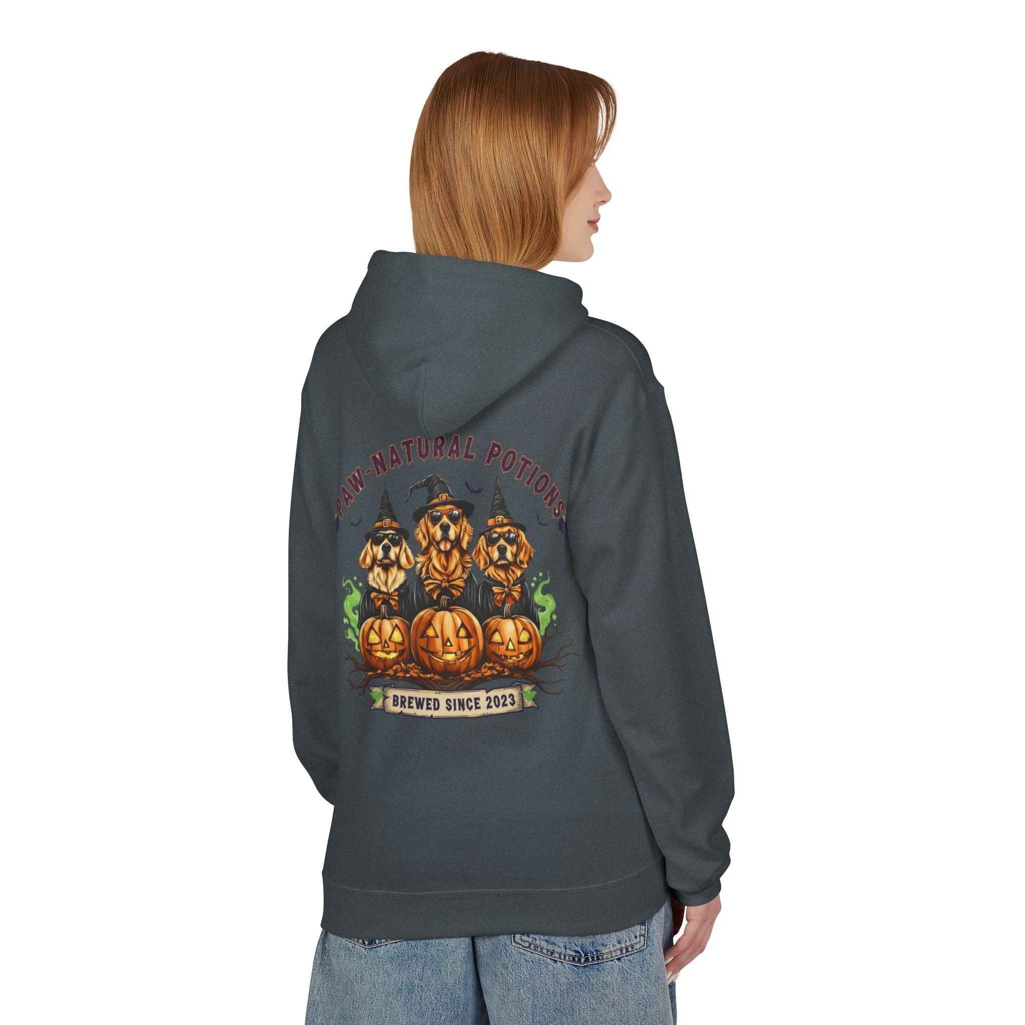 Cozy Unisex Halloween Fleece Hoodie for Legends of the Universe