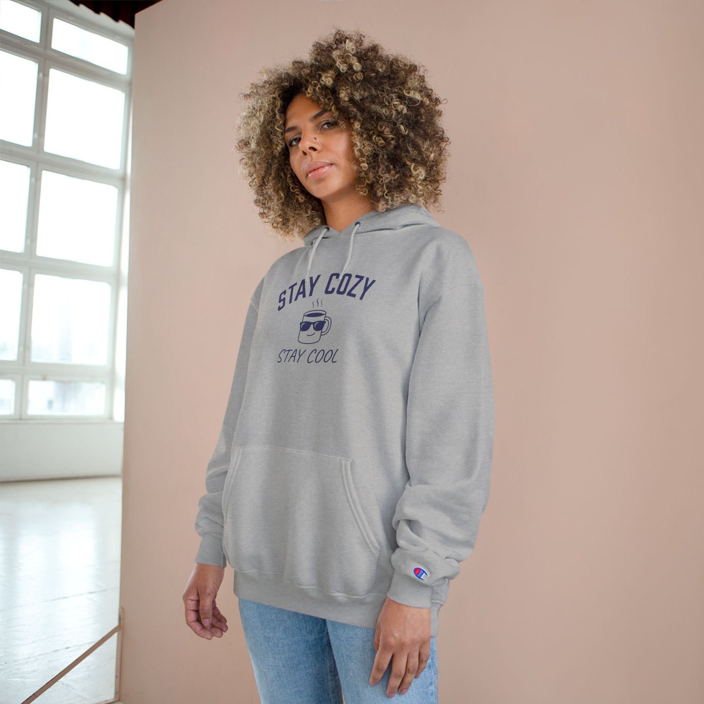 Stay Cozy Hoodie — 'Stay Cozy, Stay Cool' Graphic Pullover