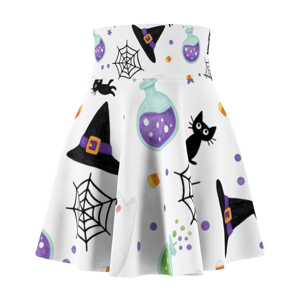 Chic Halloween Skater Skirt - Stylish Festive Fashion for October 31st