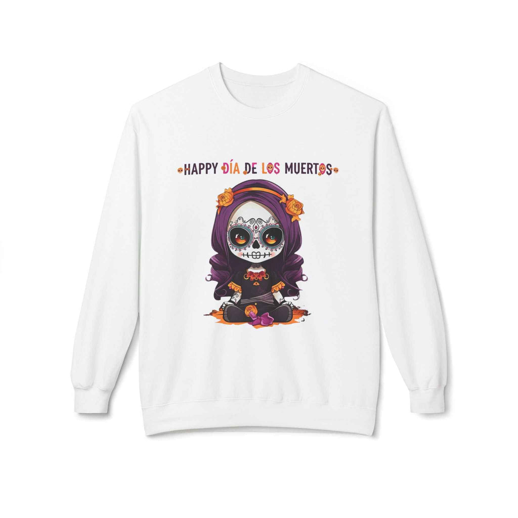 Día de Los Muertos Sweatshirt - Day of the Dead Fleece Crewneck for Festive Comfort