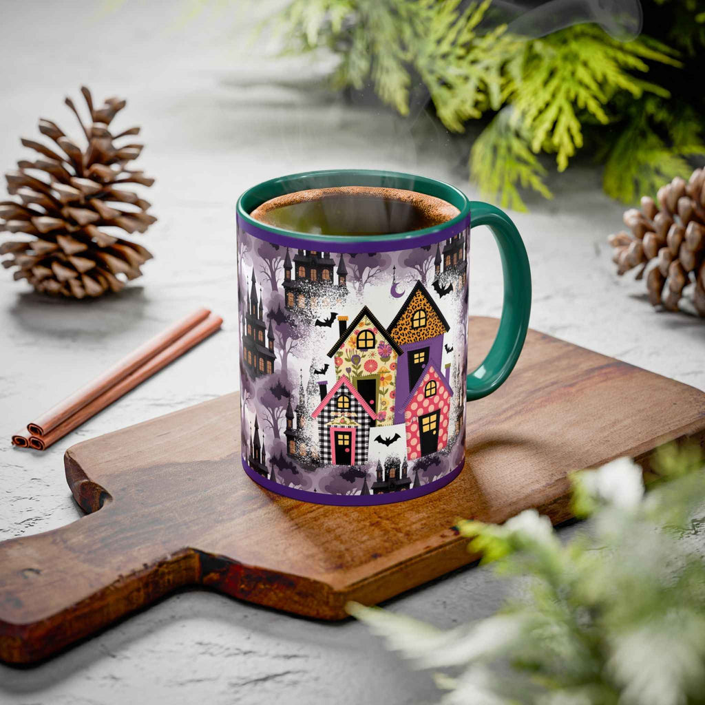 Colorful Halloween Mugs - Unique Witch-Themed Coffee Cup for Spooky Autumn Gifts