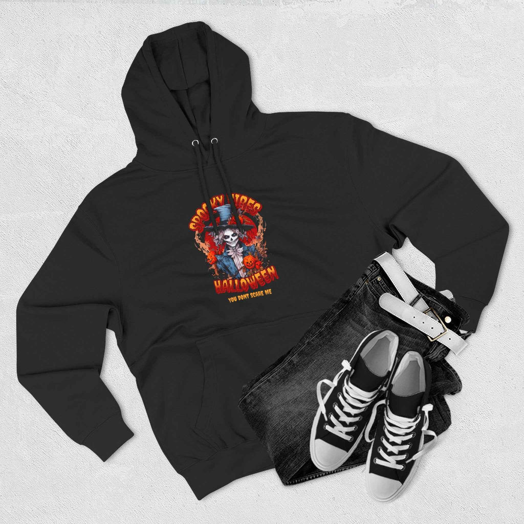 Halloween Skull Hoodie - Cozy Unisex Spooky Season Fleece Apparel