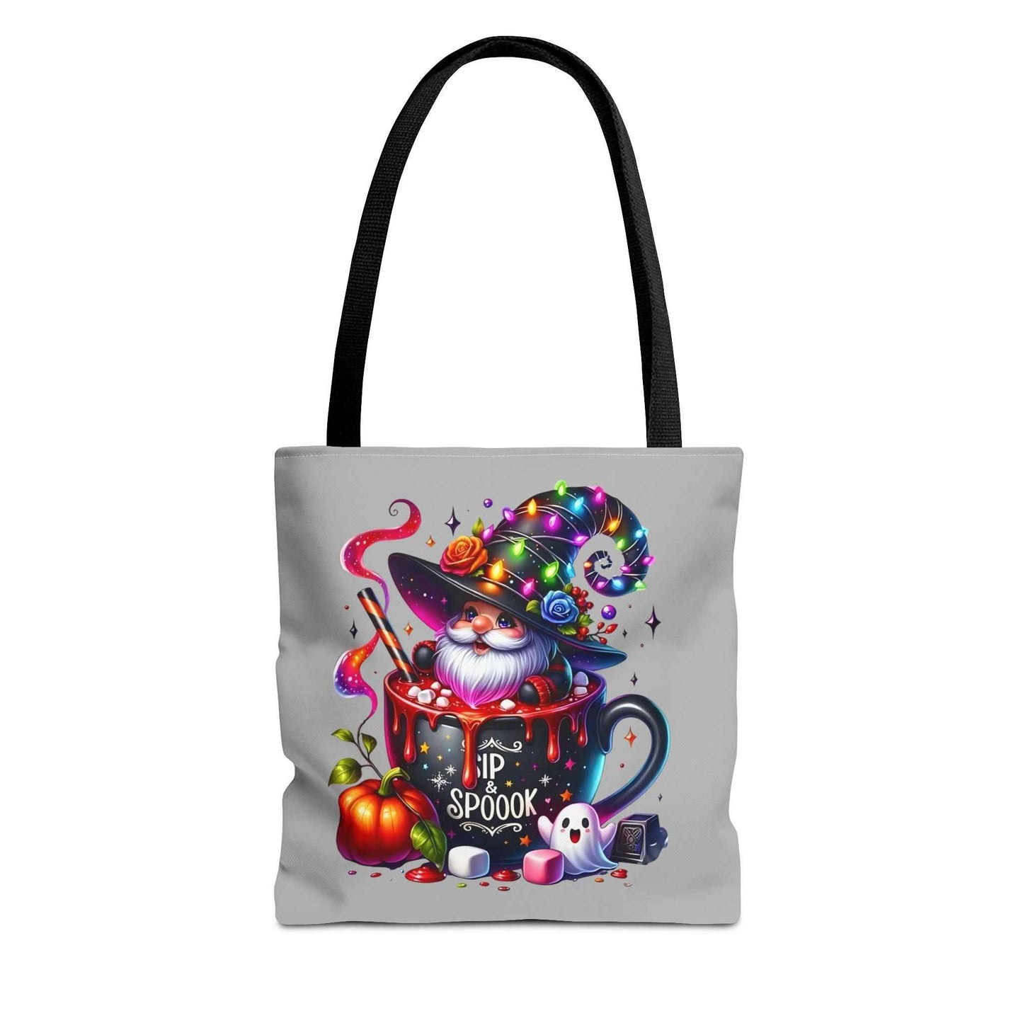 Halloween Gnome Tote Bag for Whimsical Shopping Adventures
