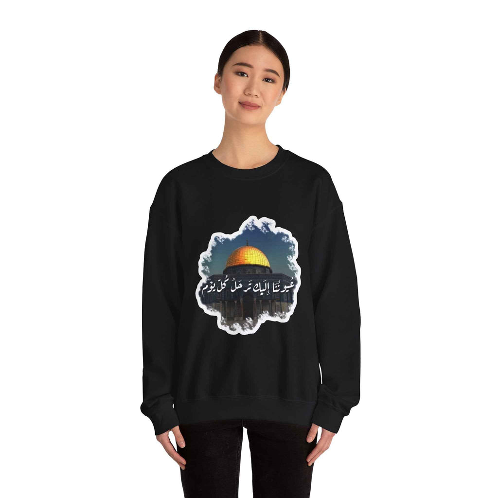 Palestine Best Sweatshirt - Heavy Blend Crewneck Palestine Sweatshirt