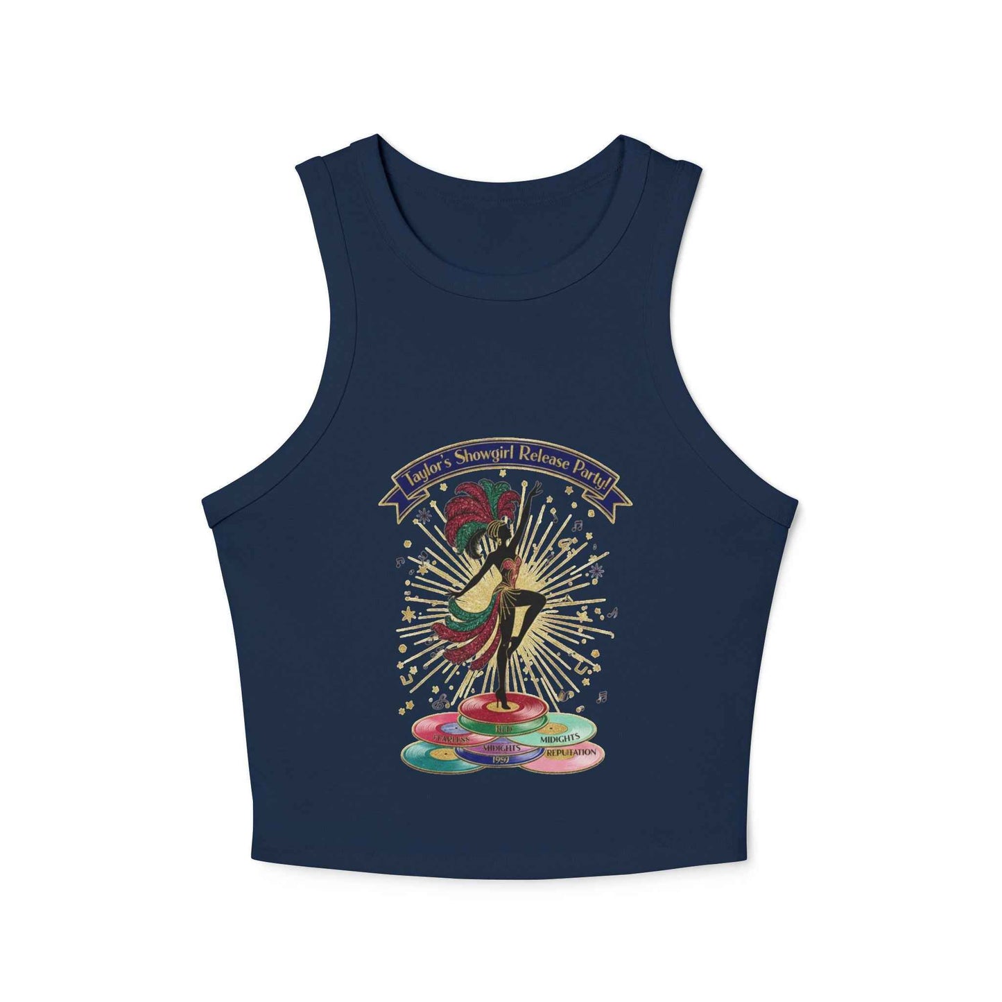 Showgirl Taylor Tank Top - Celebrate with Stylish Party Design