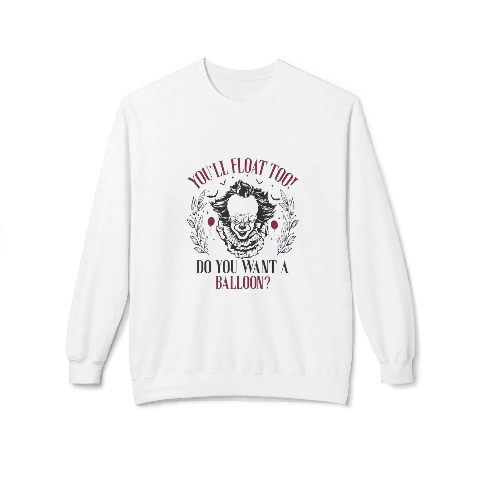 Creepy Chills Sweatshirt - Scary Movie Merch for Horror Apparel Lovers