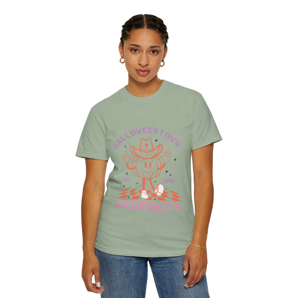 Halloween College Spirit T-Shirt - Unisex Tee for Festive Celebrations