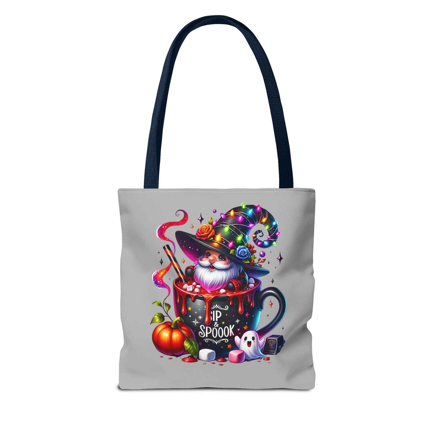 Halloween Gnome Tote Bag for Whimsical Shopping Adventures