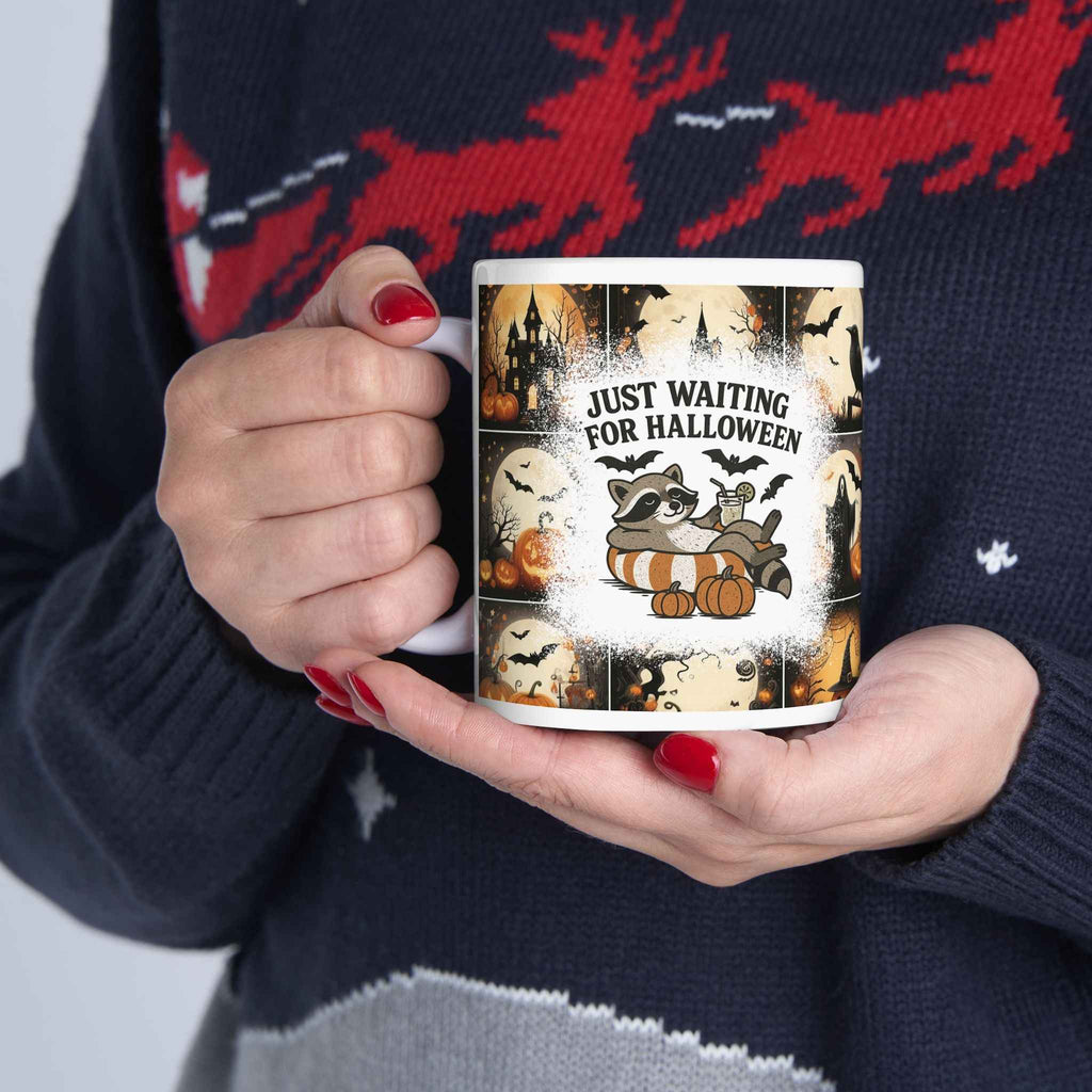 Halloween Ceramic Mug - Perfect for Spooky Season, Fall Decor, and Witch Lovers