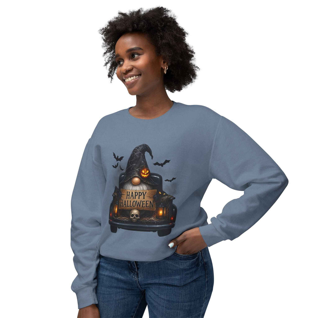 Halloween Unisex Sweatshirt - Spooky Crewneck for All Genders