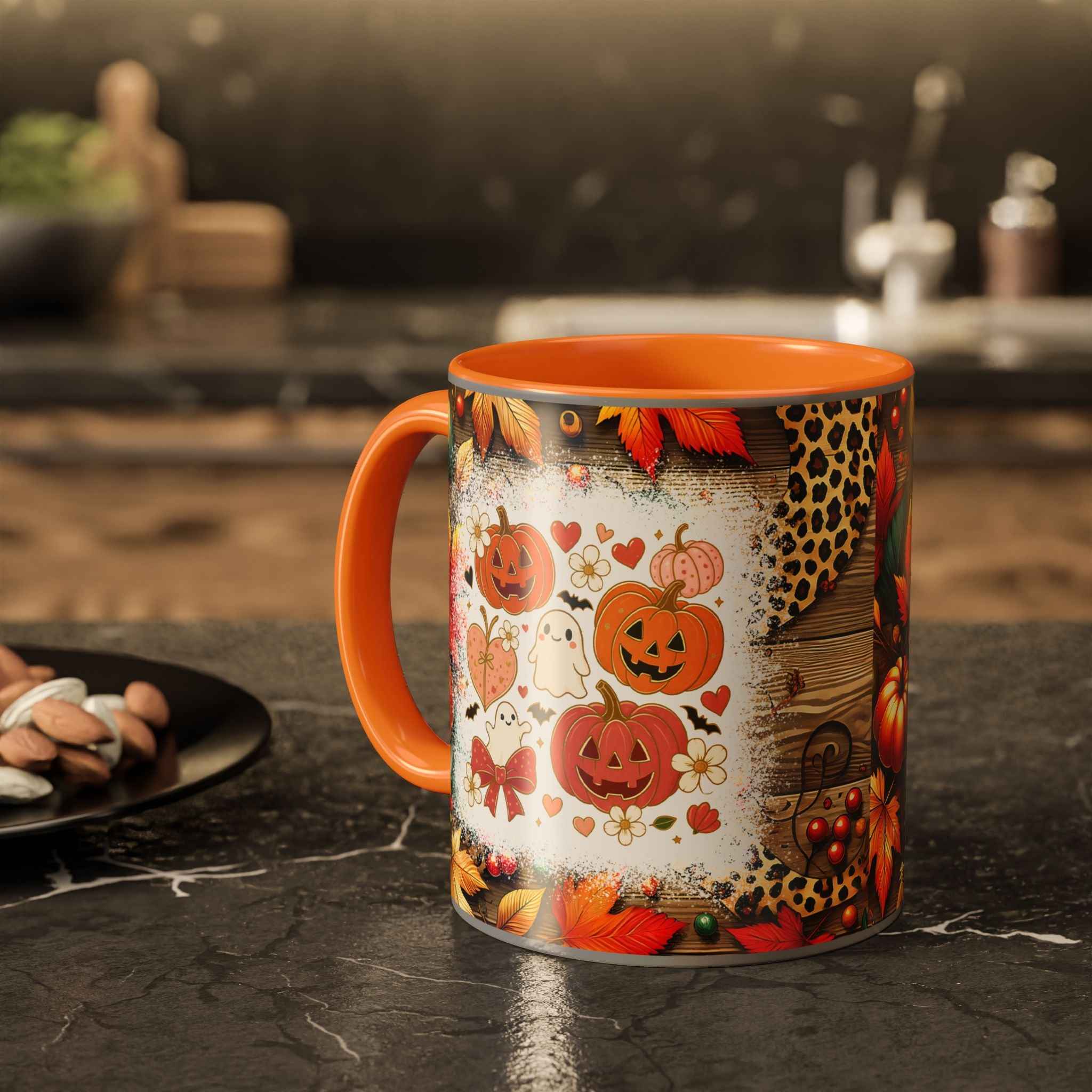 Cute Halloween Mug - Adorable Seasonal Drinkware for Spooky Sips