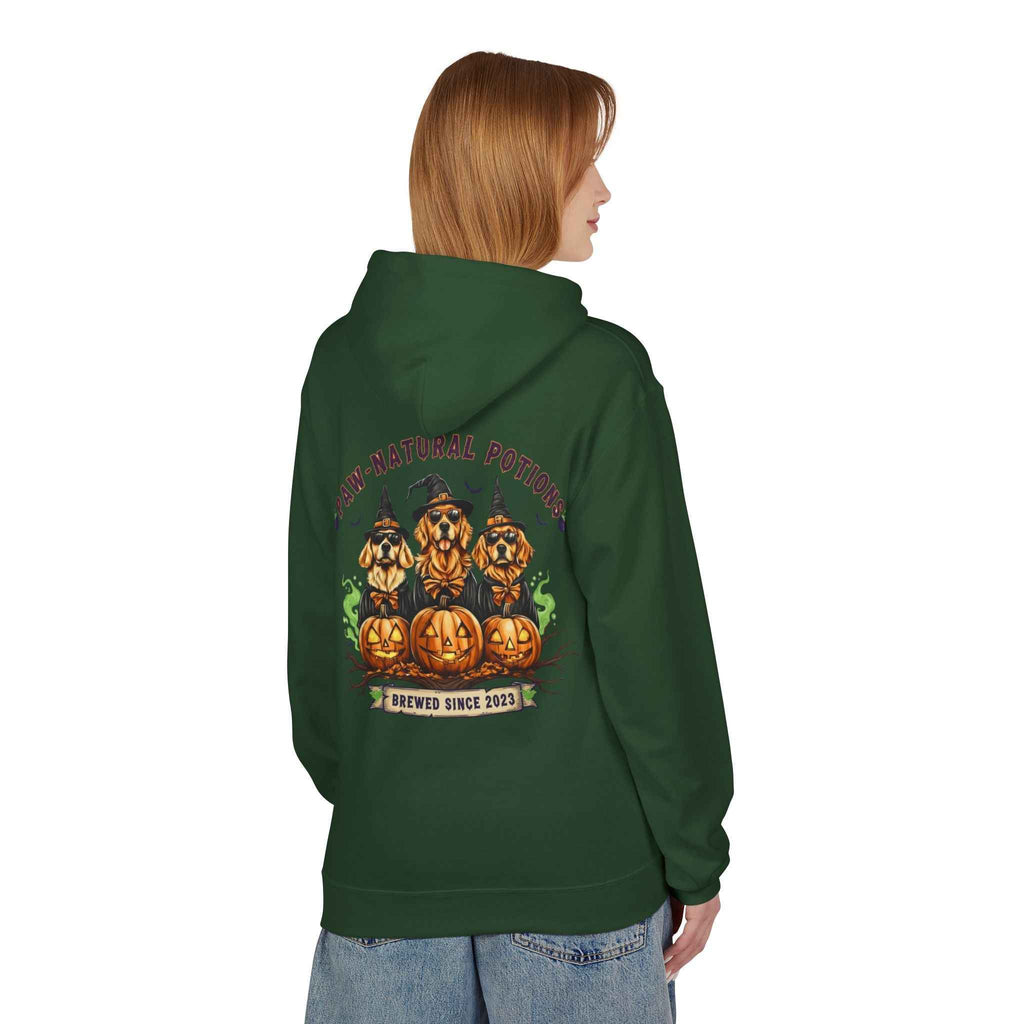 Cozy Unisex Halloween Fleece Hoodie for Legends of the Universe