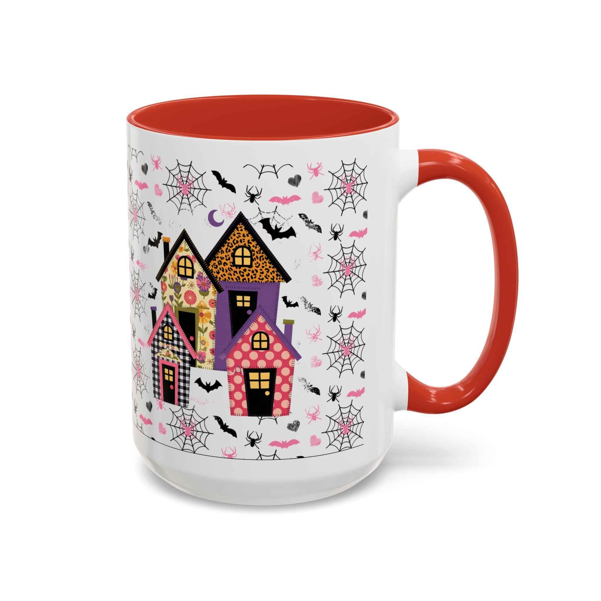 Halloween Coffee Mug | Spooky House Design, Perfect Fall Decor and Witchy Gifts for Autumn Celebrations and Cozy Nights