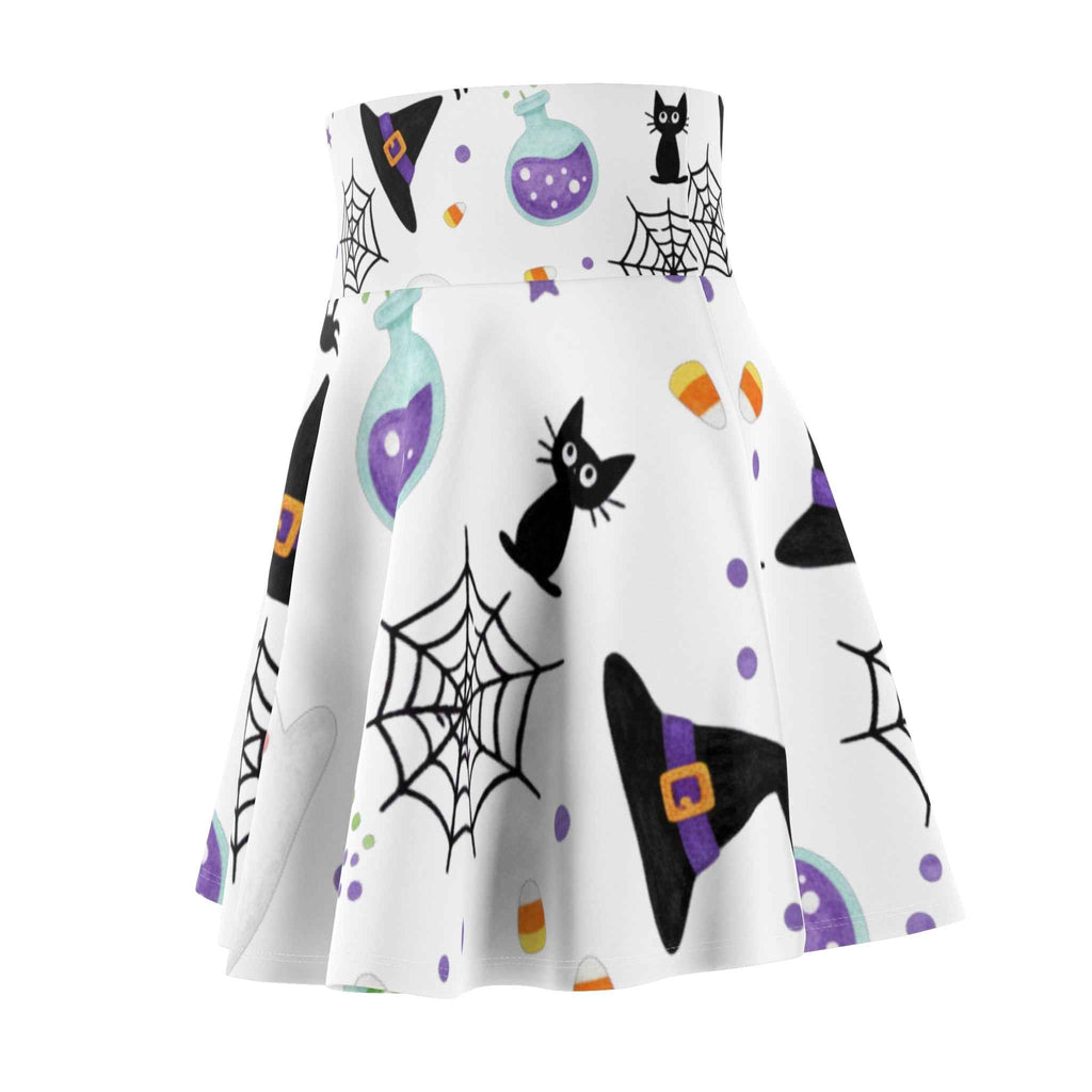 Chic Halloween Skater Skirt - Stylish Festive Fashion for October 31st