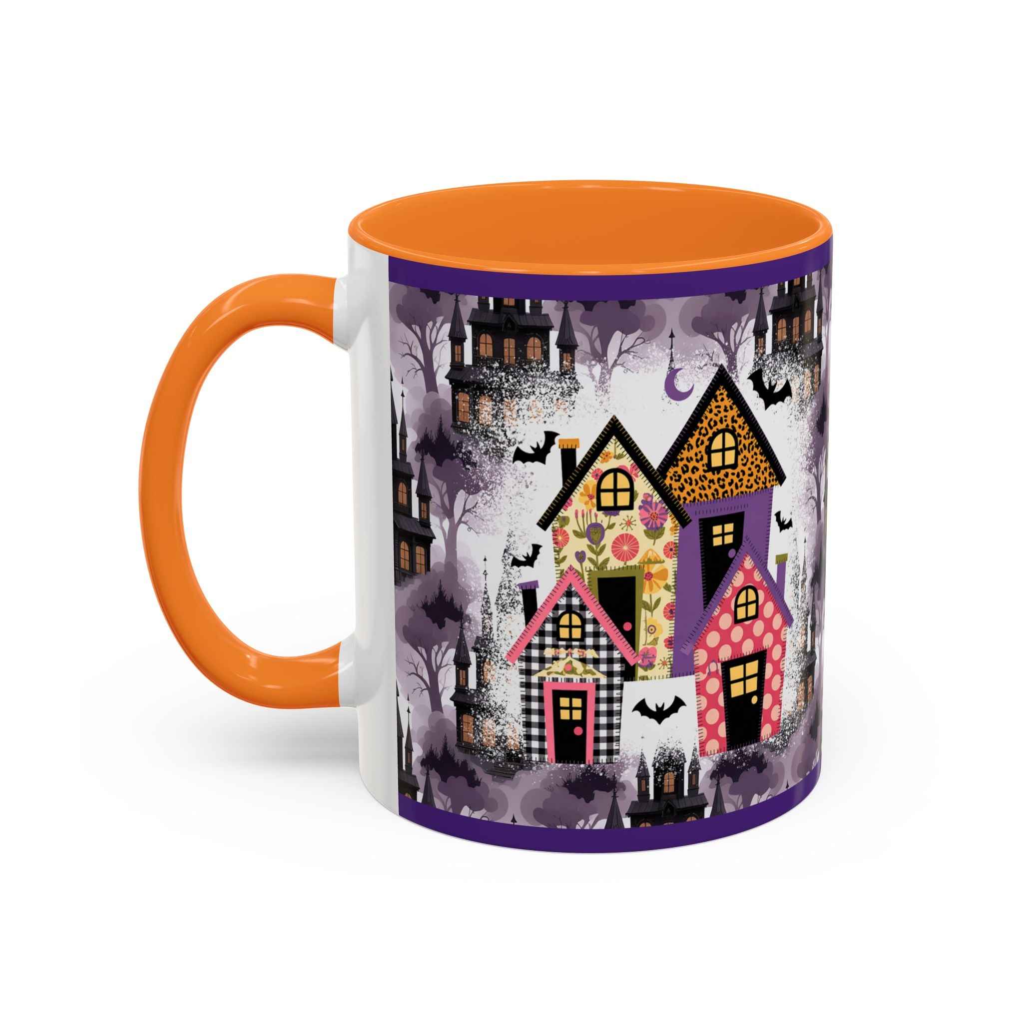 Colorful Halloween Mugs - Unique Witch-Themed Coffee Cup for Spooky Autumn Gifts