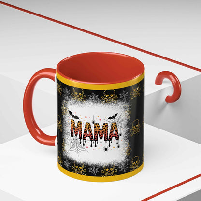 Spooky Mama Coffee Mug - Unique Personalized Halloween Gift, Goth Decor, Witchy Mug