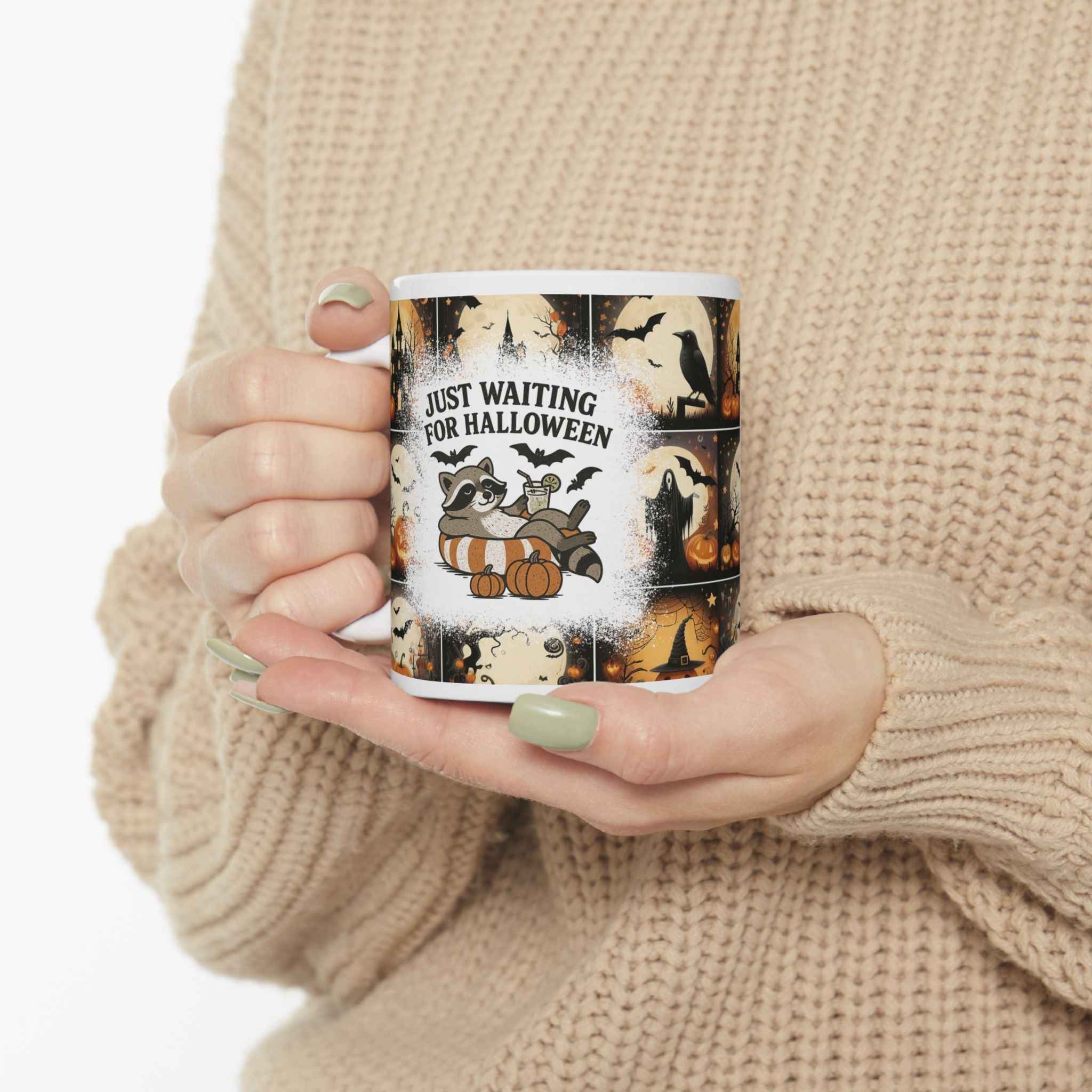 Halloween Ceramic Mug - Perfect for Spooky Season, Fall Decor, and Witch Lovers