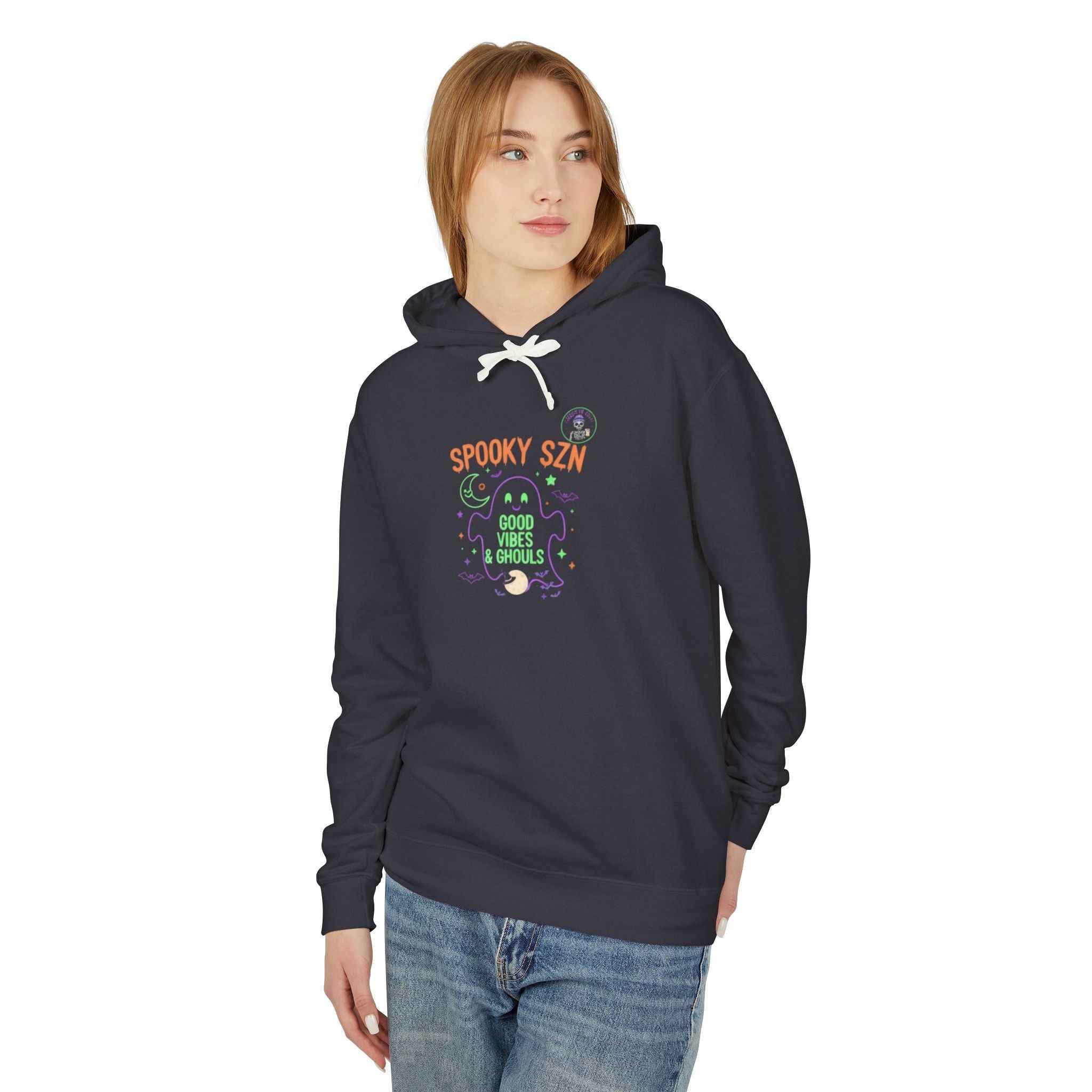 Halloween Hoodie - Lightweight Spooky Season Sweatshirt for Every Celebration