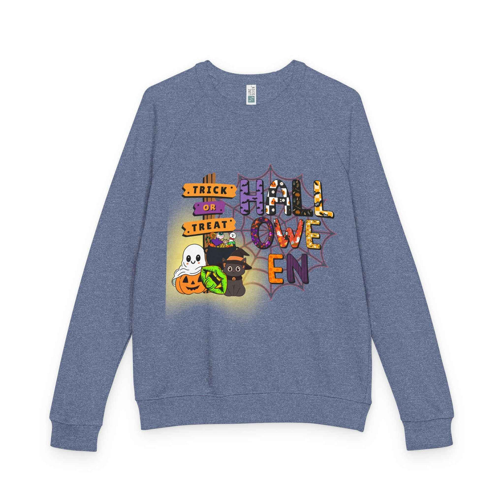 Halloween Graphic Sweatshirt - Trick or Treat Crewneck for Spooky Season