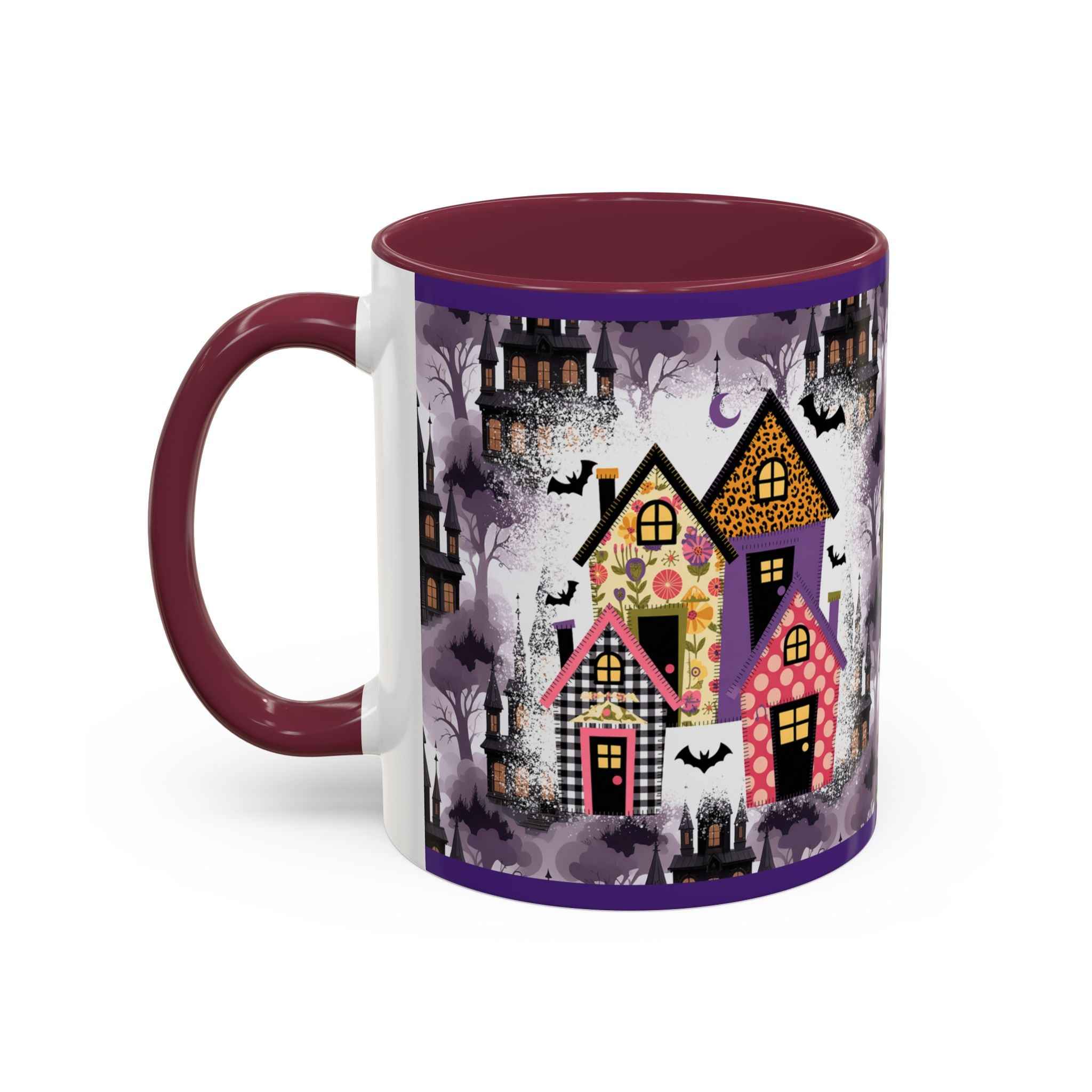 Colorful Halloween Mugs - Unique Witch-Themed Coffee Cup for Spooky Autumn Gifts