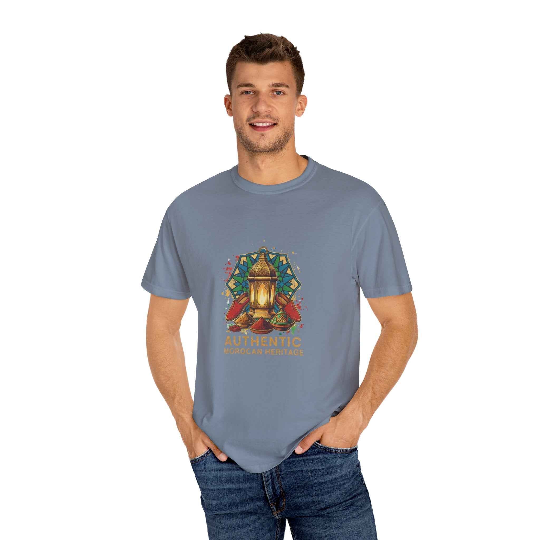 Moroccan Heritage T-Shirt - Celebrate Cultural Elegance and Style