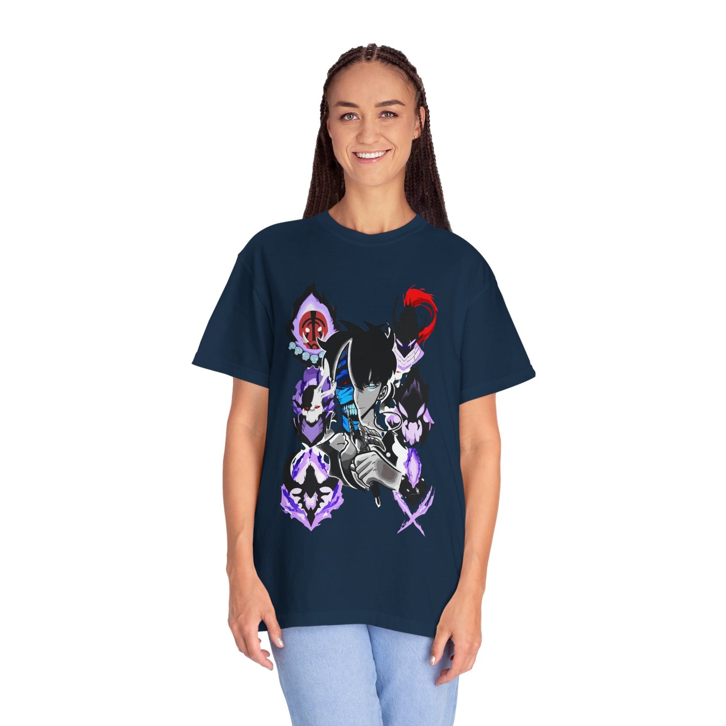 Vengeful Shadow Rogue Tee - Anime Assassin Design