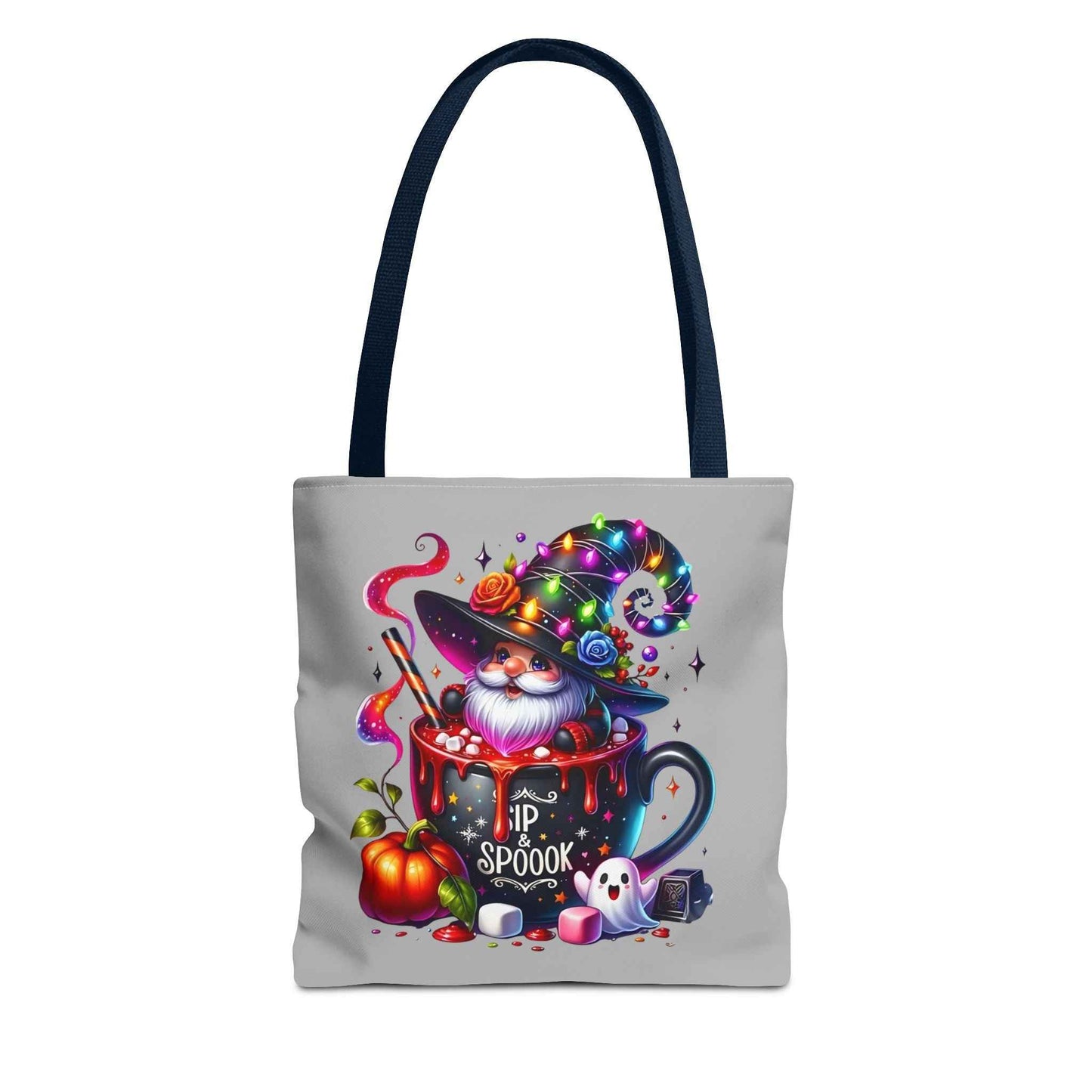 Halloween Gnome Tote Bag for Whimsical Shopping Adventures