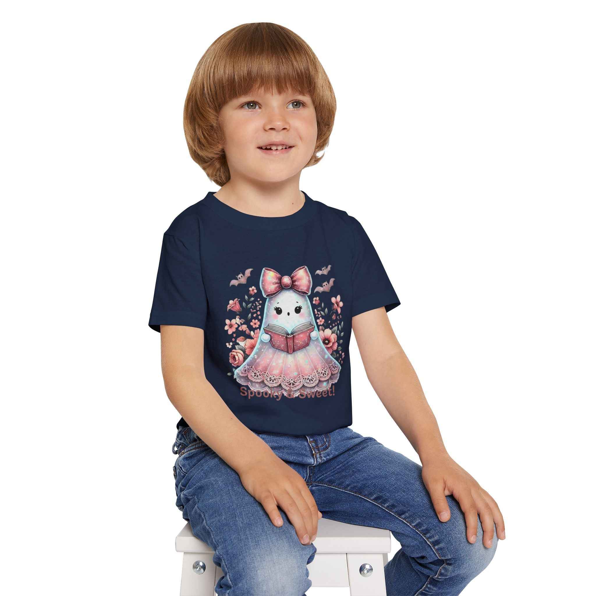 Spooky Sweet Toddler T-Shirt, Halloween Gift, Cute Kids Tee, Toddler Apparel