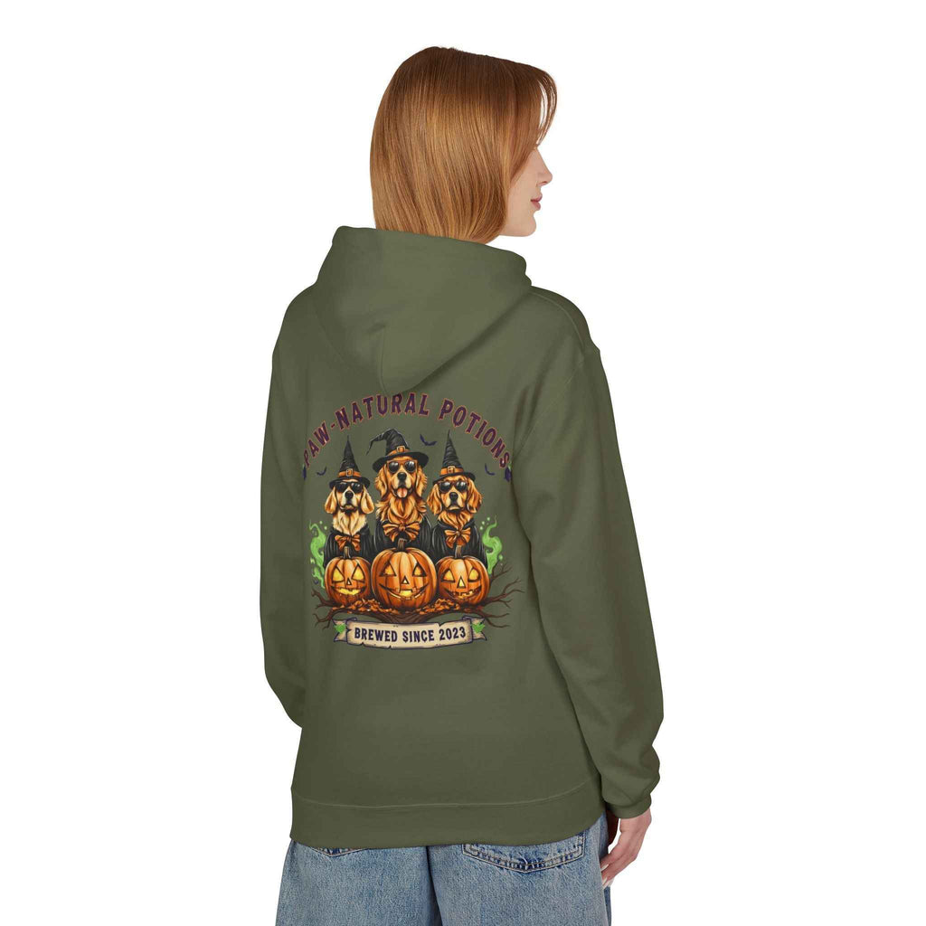 Cozy Unisex Halloween Fleece Hoodie for Legends of the Universe