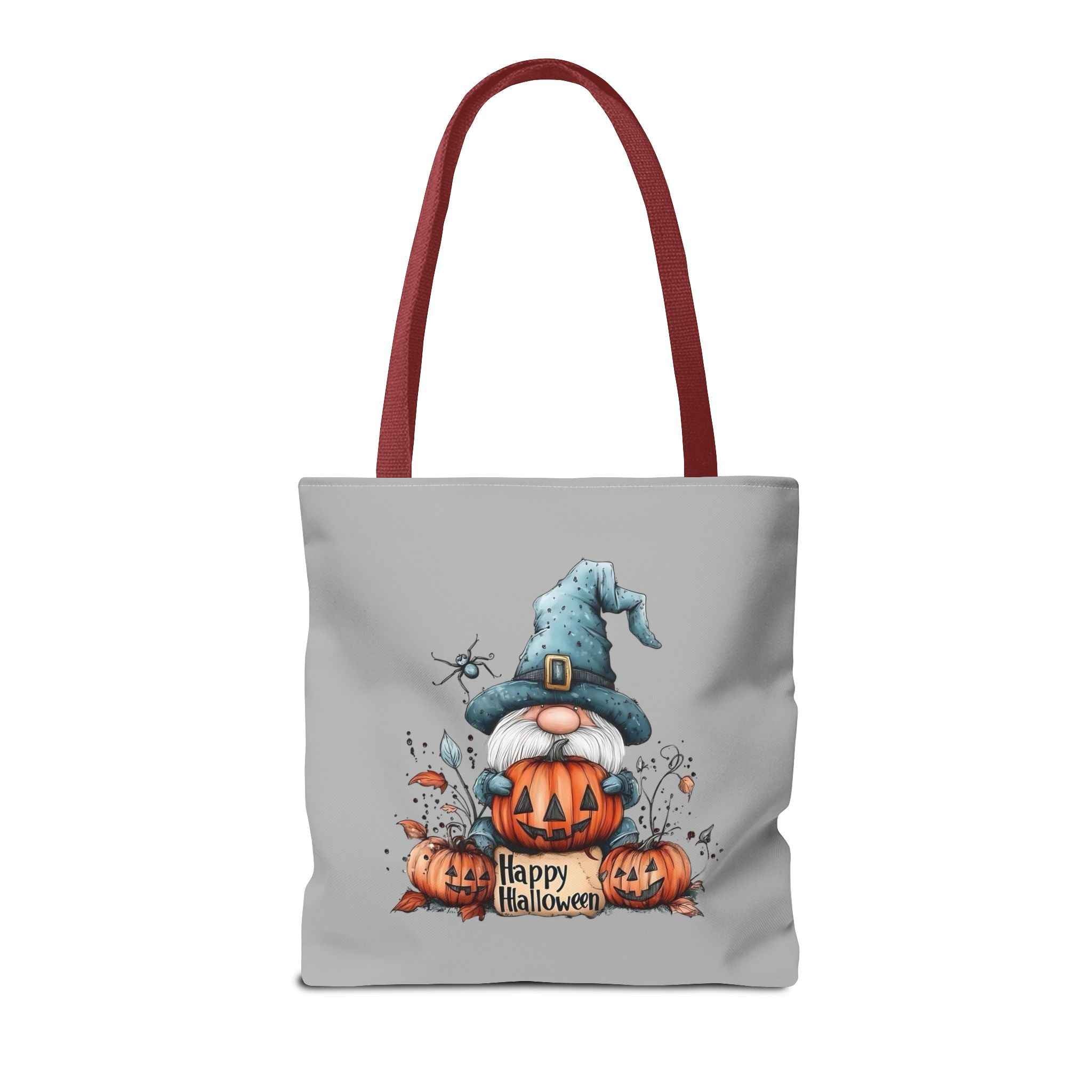 Halloween Mini Tote Bag - Spooky Pumpkin Design for Trick or Treating