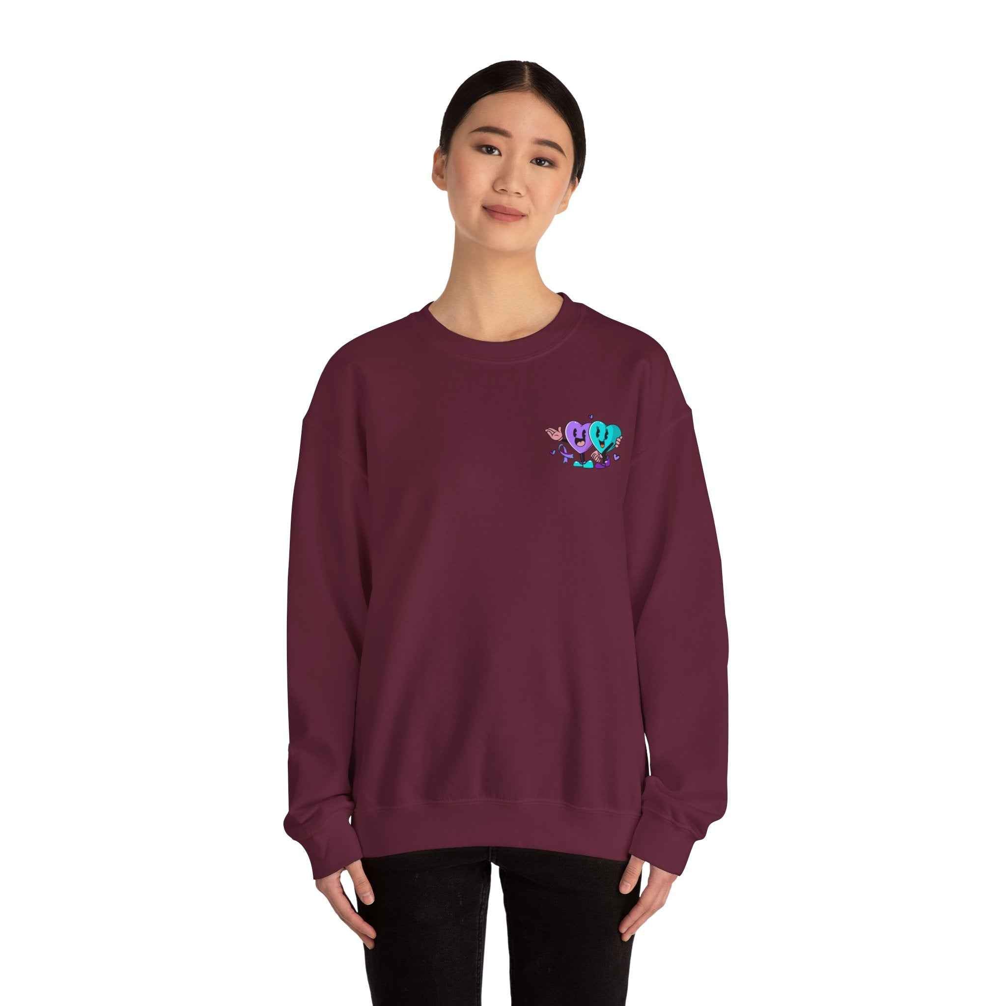 Suicide Prevention Sweatshirt for Mental Health Awareness