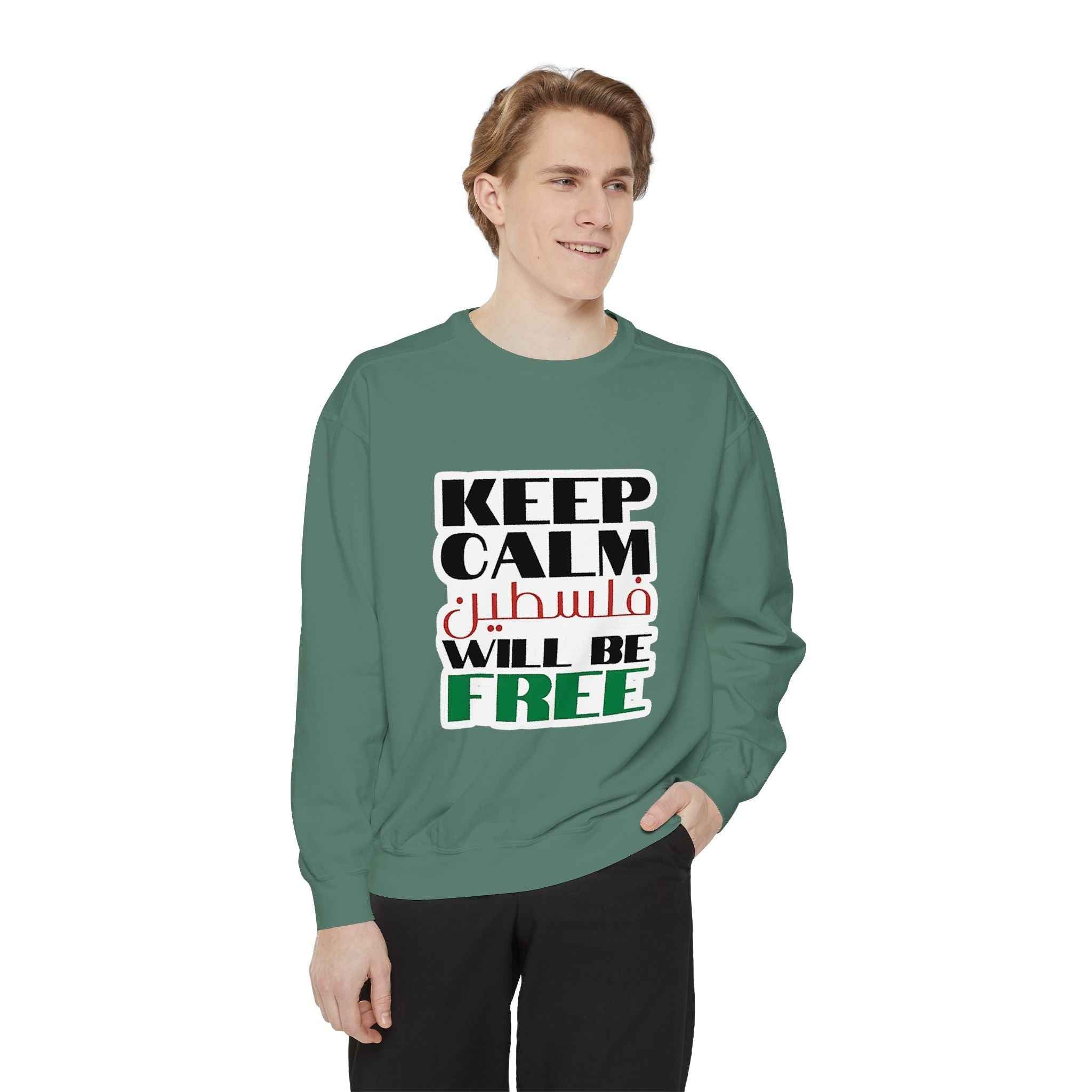 Palestine Will Be Free Sweatshirt - Unisex Ghaza Support Apparel