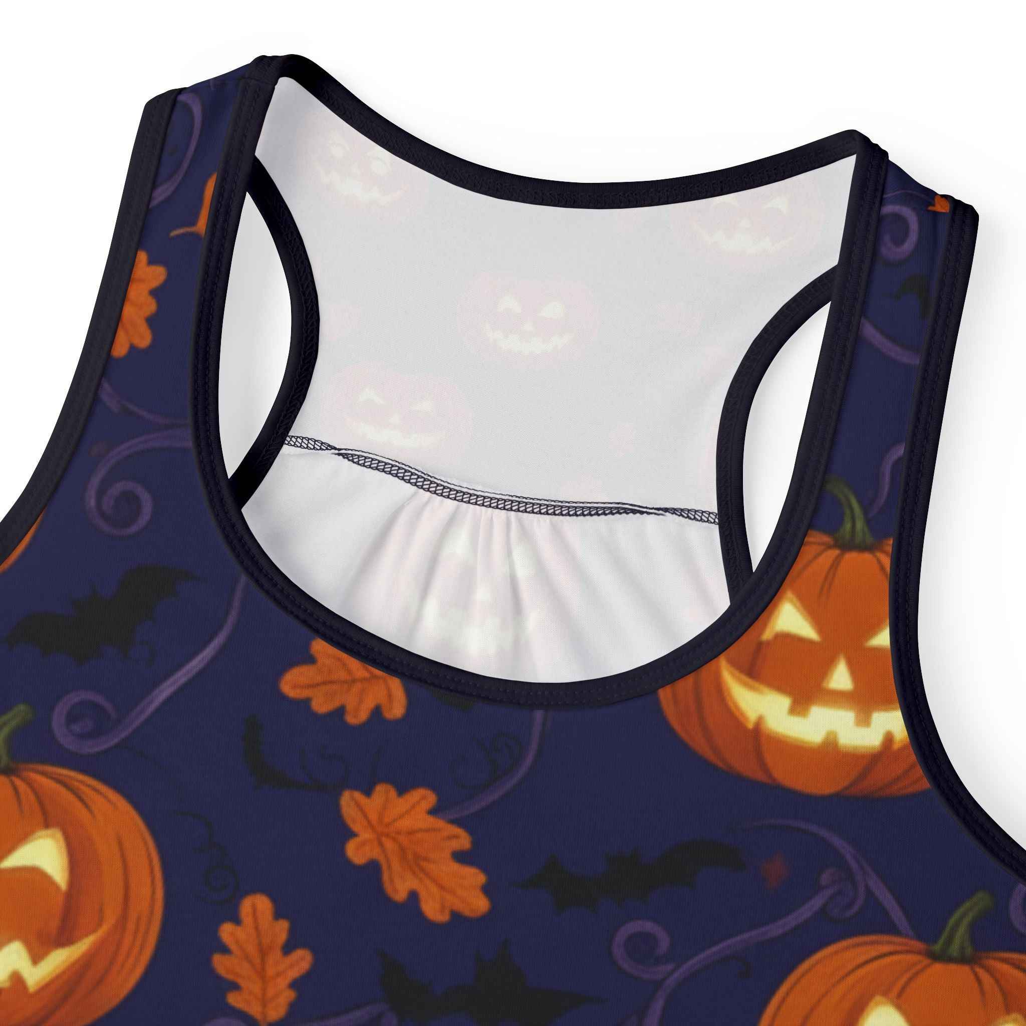 Women's Halloween Tank Top: Spooky Fashion & Autumn Party Wear