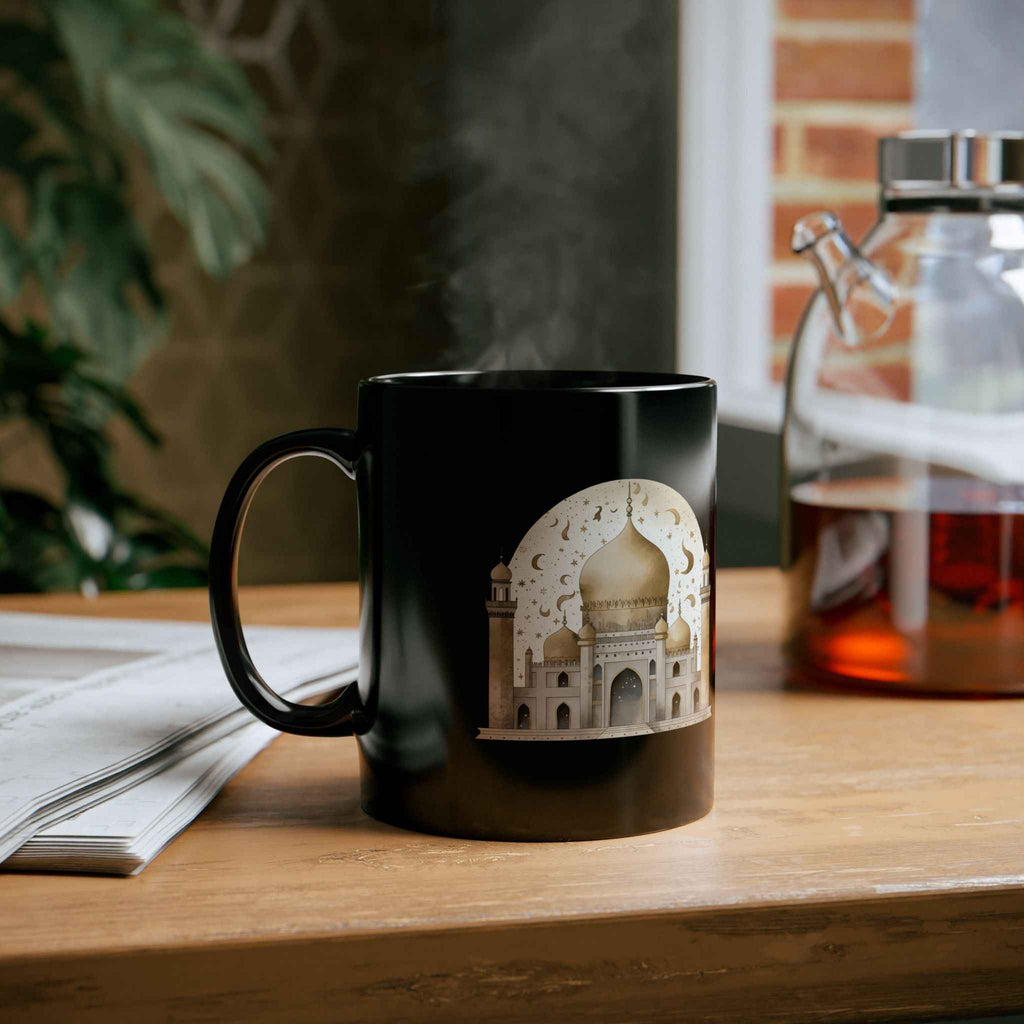 Beautiful Mosque Ramadan Mug - Perfect Gift for Mawlid and Umrah Celebrations of Faith