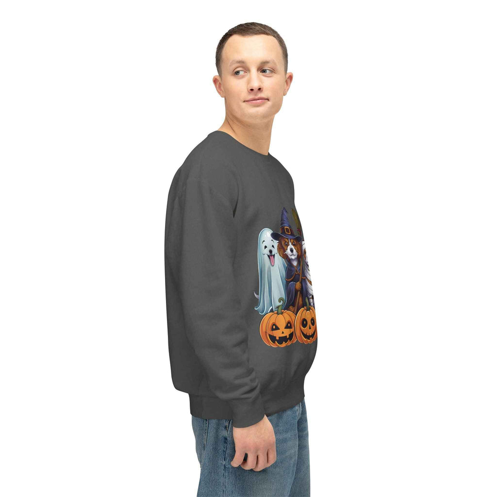 Halloween Dog Sweatshirt – Spooky Pet Crewneck for Your Furry Friend