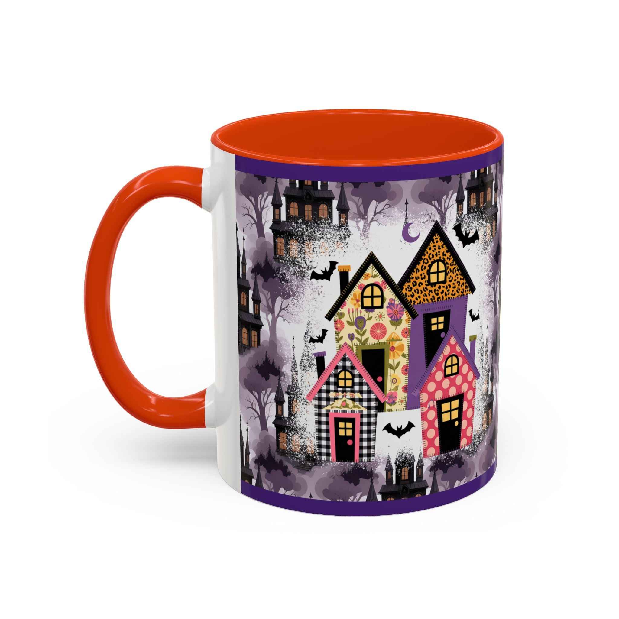 Colorful Halloween Mugs - Unique Witch-Themed Coffee Cup for Spooky Autumn Gifts