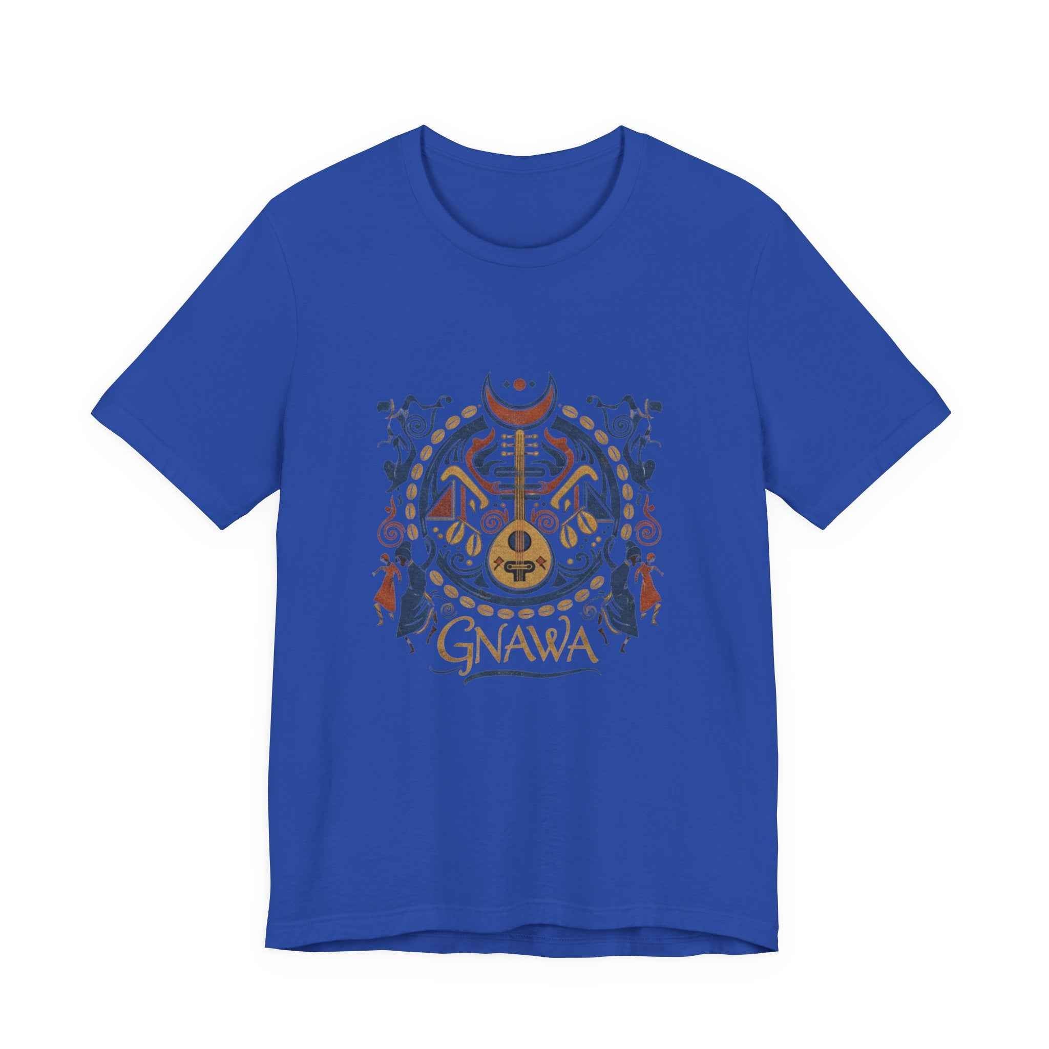 T-Shirt Gnawa Morocco Essaouira Short Sleeve Tee - Perfect Gnawa Morocco T-Shirt for Every Occasion