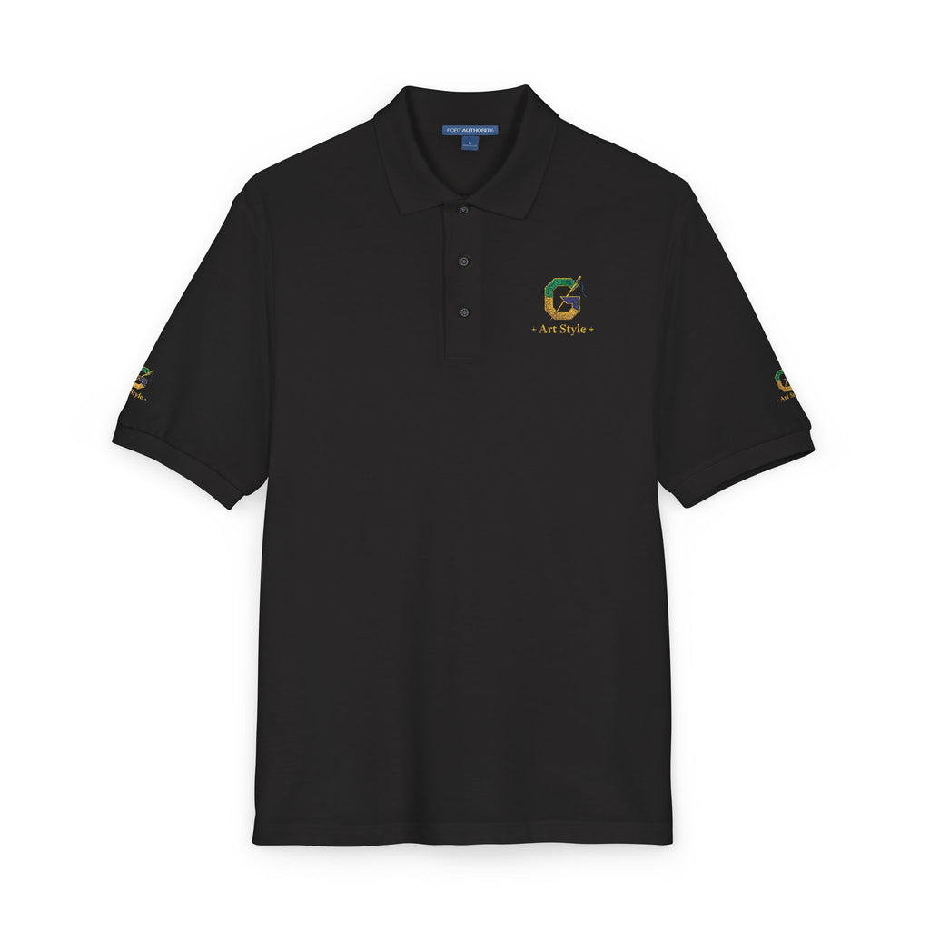 Embroidered Polo Shirt for Unisex - Casual Comfort and Style