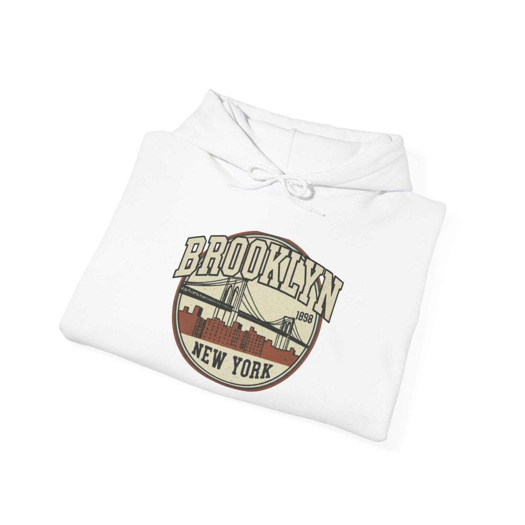 Brooklyn Vintage Hoodie - Classic Style and Graphic Comfort