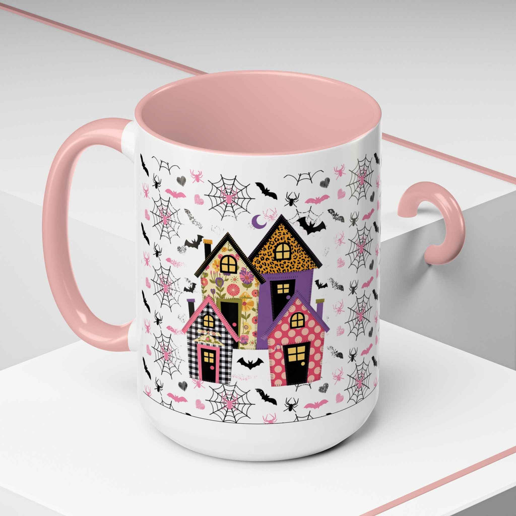Halloween Coffee Mug | Spooky House Design, Perfect Fall Decor and Witchy Gifts for Autumn Celebrations and Cozy Nights