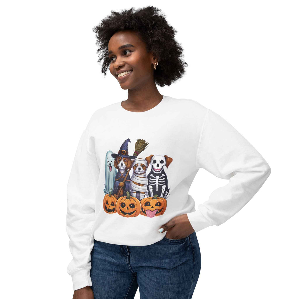 Halloween Dog Sweatshirt – Spooky Pet Crewneck for Your Furry Friend