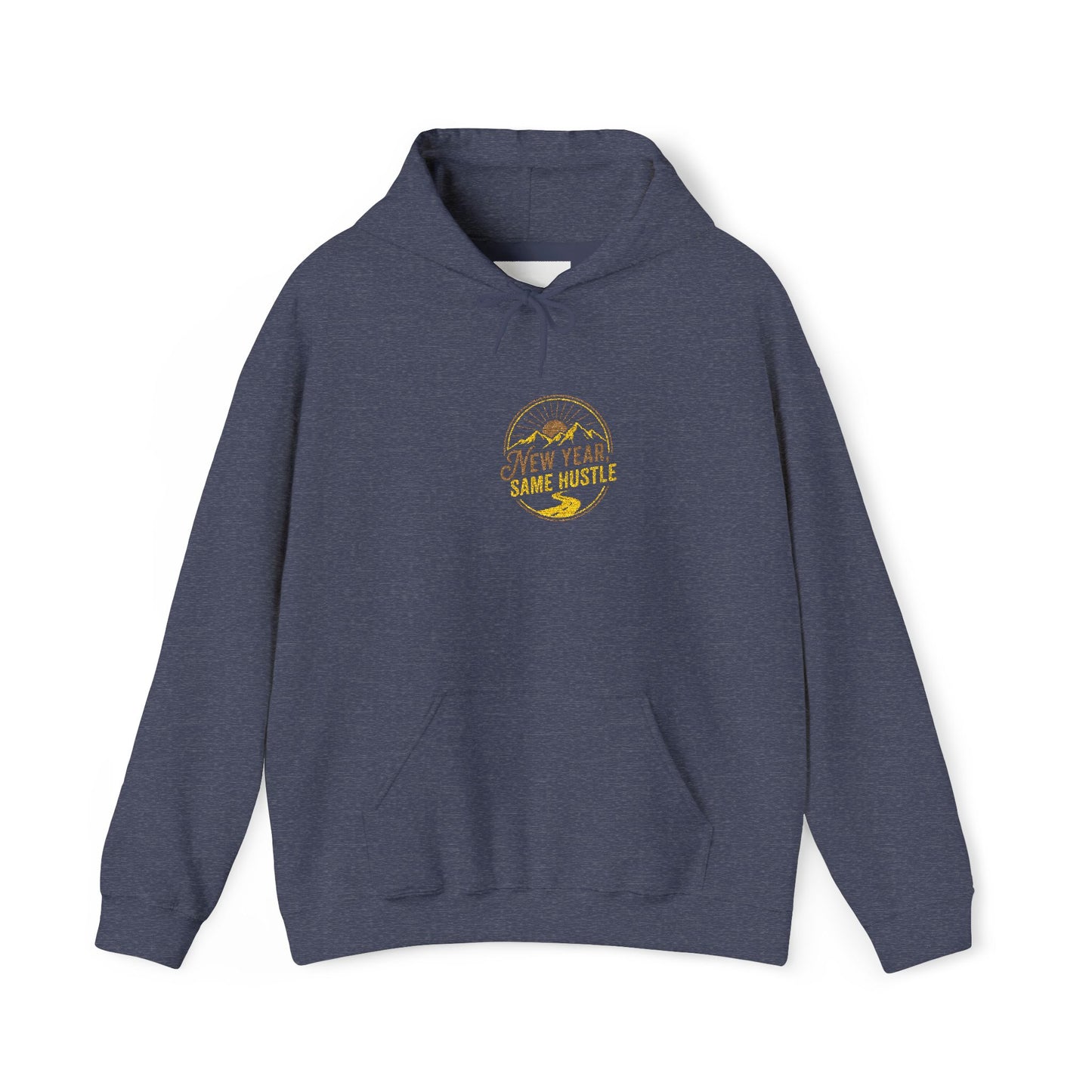 New Year Golden Fireworks Hoodie — Celebrate 2025 Pullover