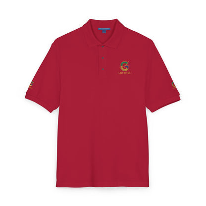 Embroidered Polo Shirt for Unisex - Casual Comfort and Style - Ghita Shop