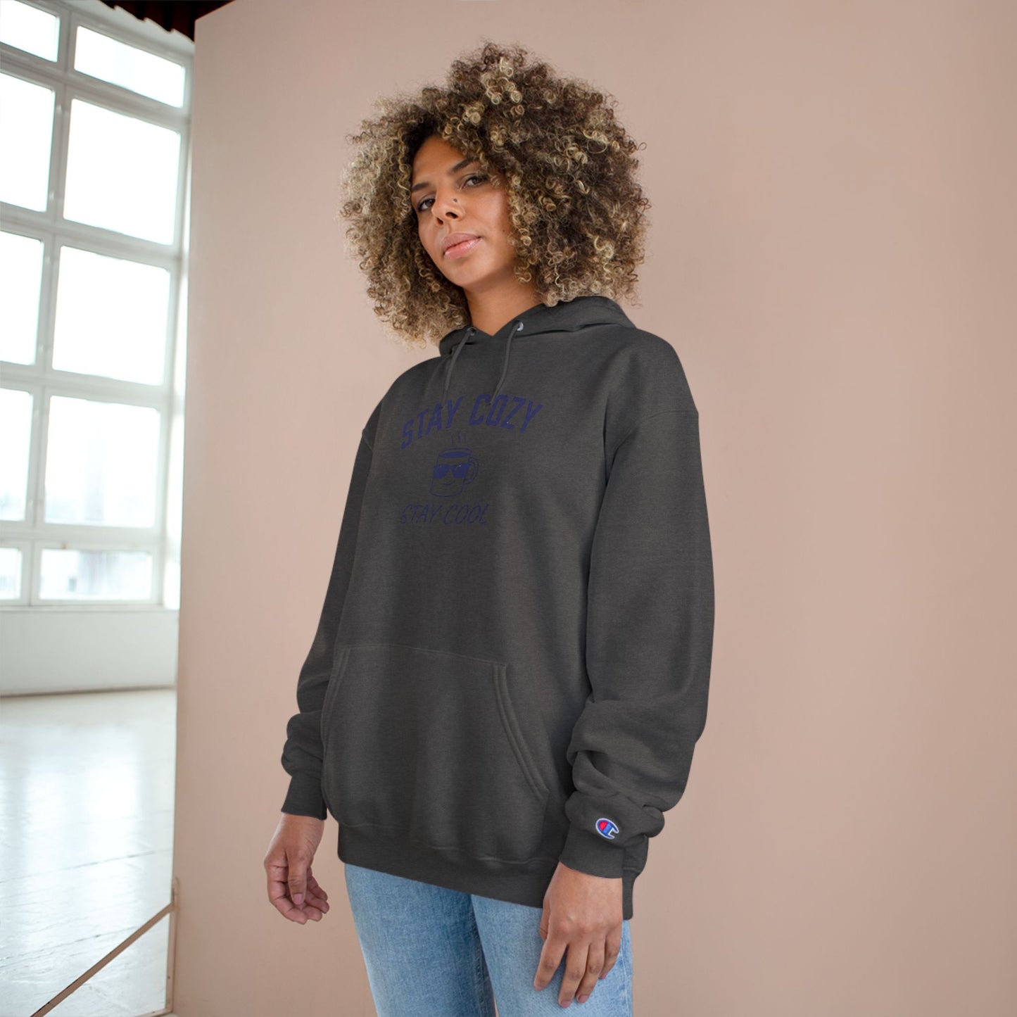 Stay Cozy Hoodie — 'Stay Cozy, Stay Cool' Graphic Pullover