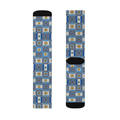 Morocco Argentina Patterned Socks - Limited Edition U20 World Cup Supporter Collection