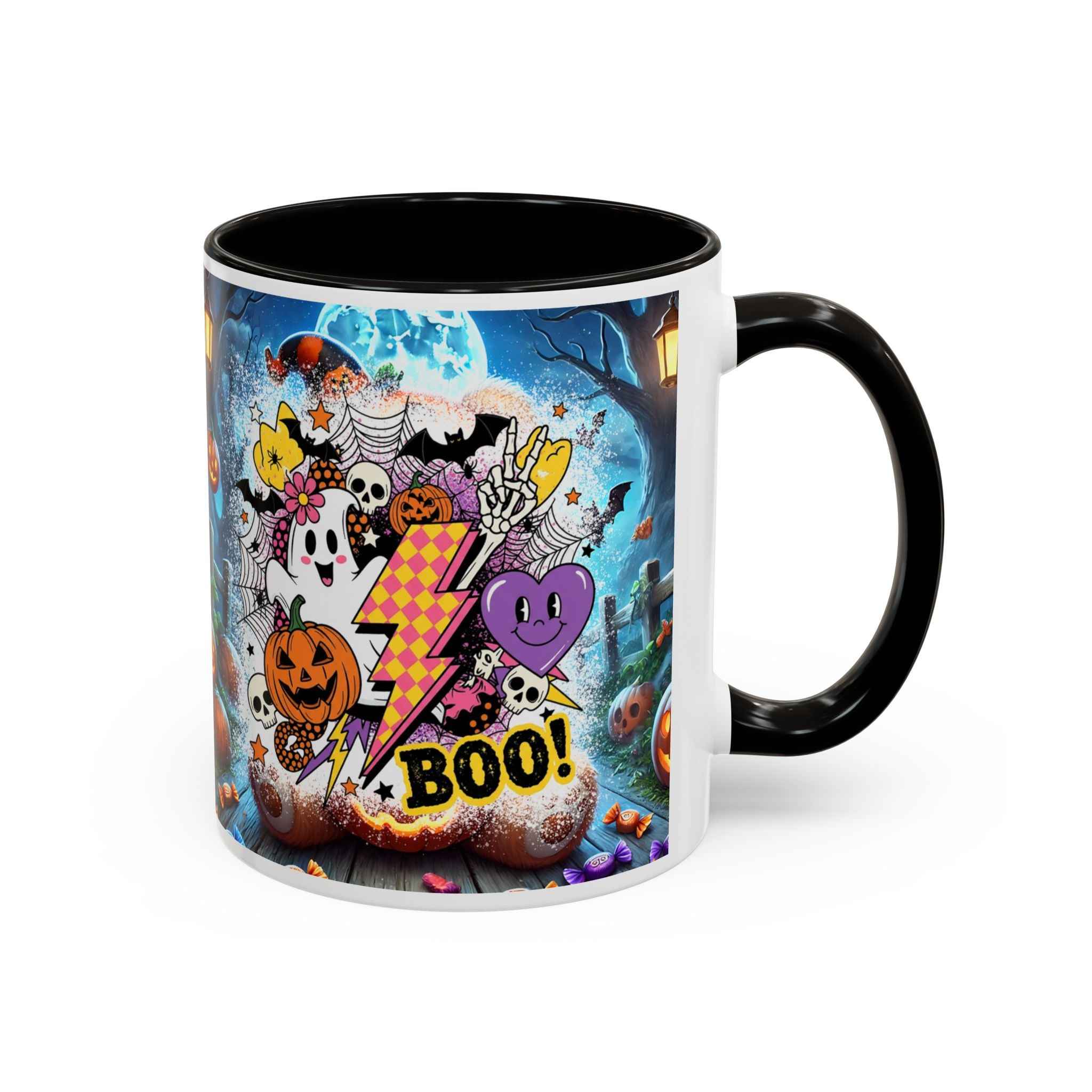 Halloween-Themed Colorful Mug for Scary Fun and Spooky Trick-or-Treat Adventures