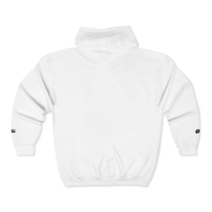 Zip Hoodie with Logo – Champion-Inspired Full-Zip Sweatshirt for Casual Style - Ghita Shop