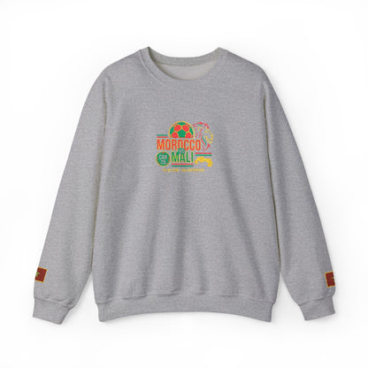 Morocco Mali Crewneck Sweatshirt - Show Your Support for Morocco in the USA