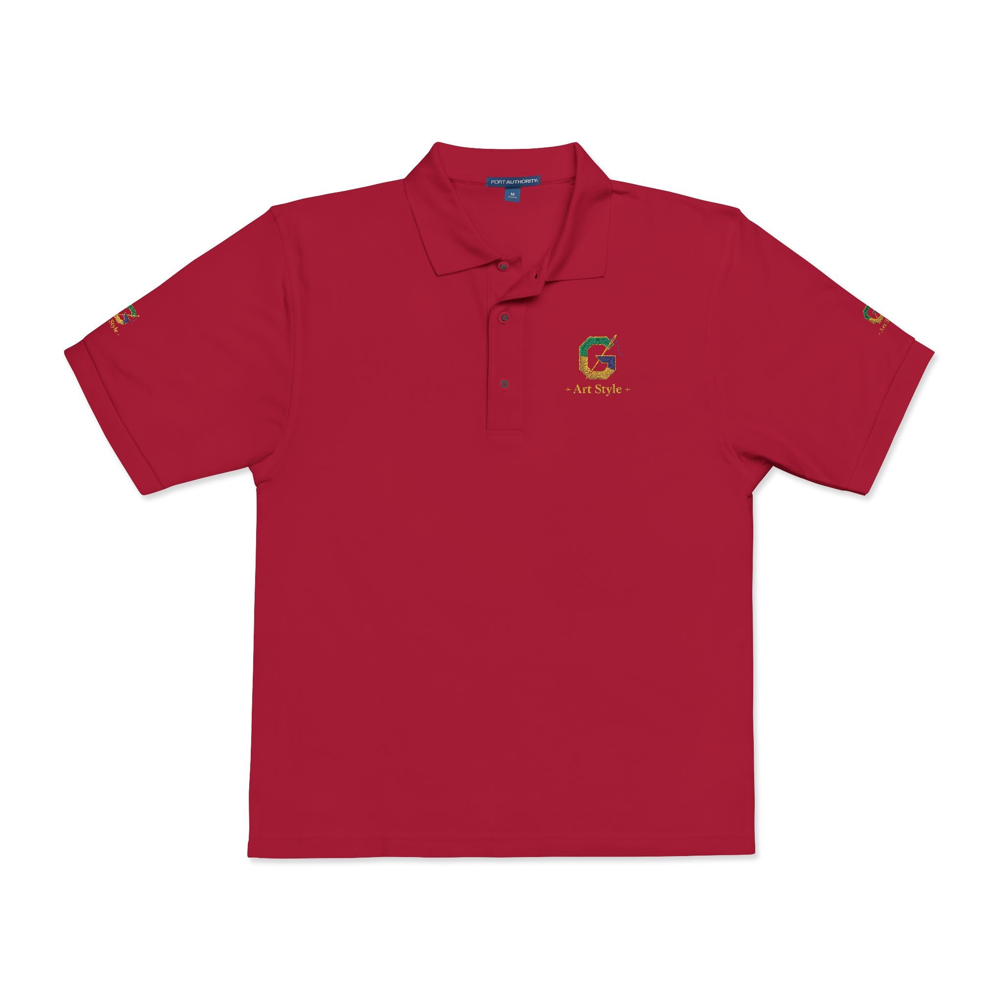 Embroidered Polo Shirt for Unisex - Casual Comfort and Style